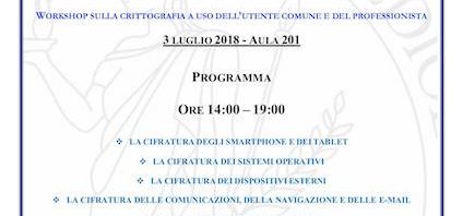 Conferenza sulla Cifratura dei Dati a Milano