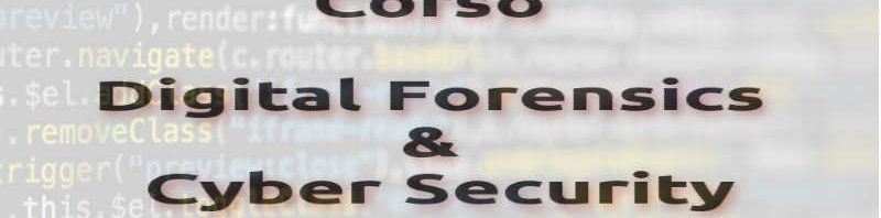 Corso Digital Forensics e Cyber Security - Ordine degli Ingegneri di Venezia