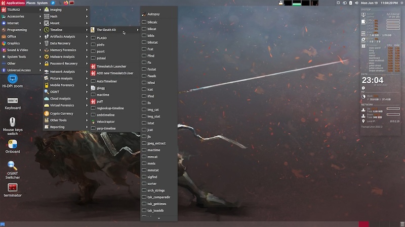 Tsurugi Linux Forensic Distro 2024 Download