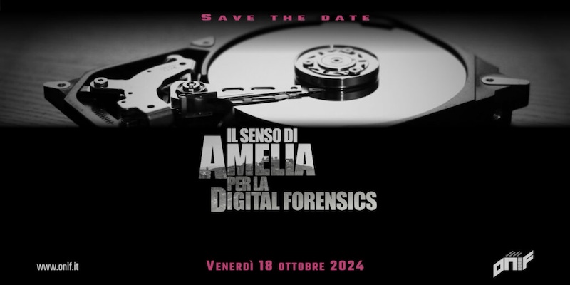 Convegno ONIF sull'Informatica Forense ad Amelia il 18 ottobre 2024