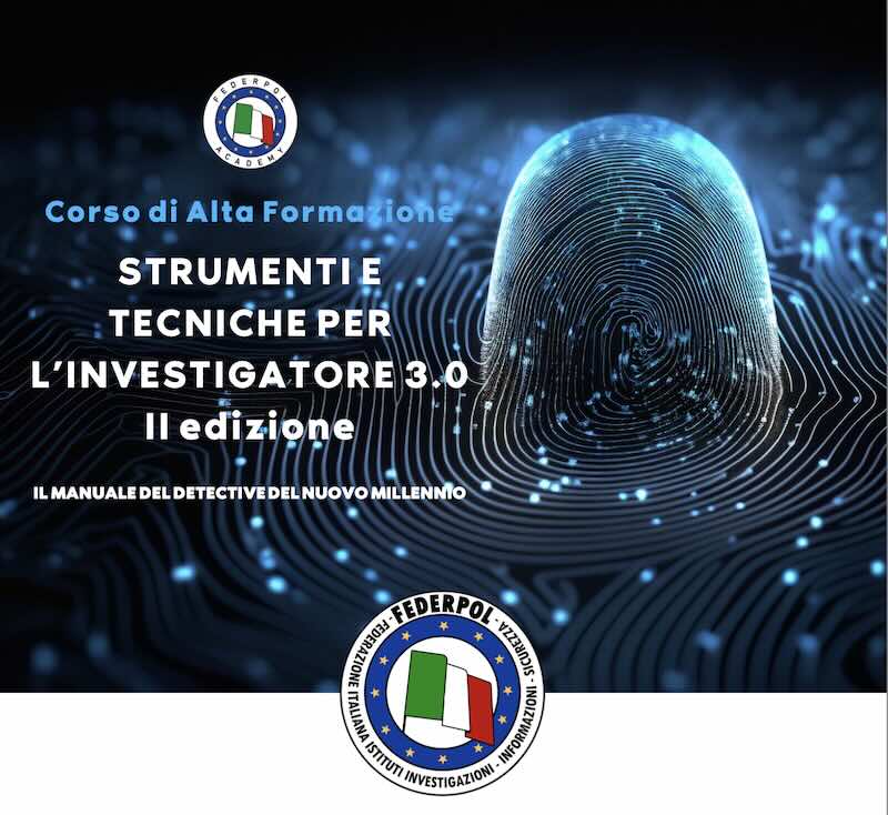 Corso di Alta Formazione Federpol 2024