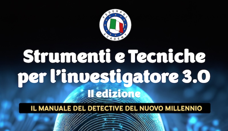 Informatica Forense con Paolo Dal Checco al Corso di Alta Formazione Federpol