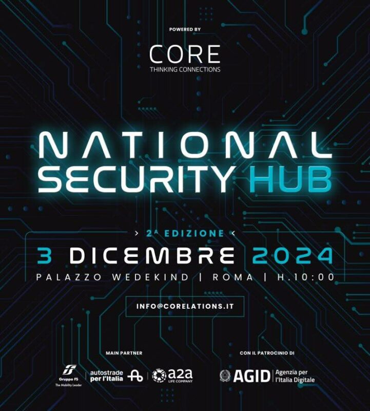 National Security Hub 2024 a Roma